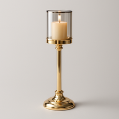 Bougeoirs Rétro Nordiques – Verre & Métal Design Haut de Gamme