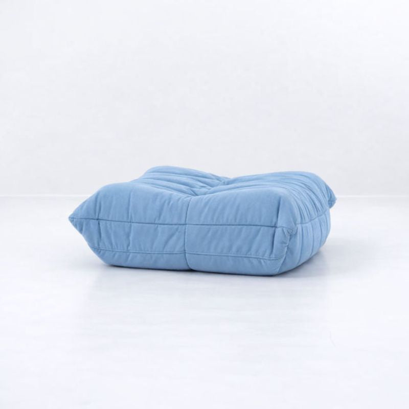 Ottoman Relax Sculptural en Tissu – Design & Confort